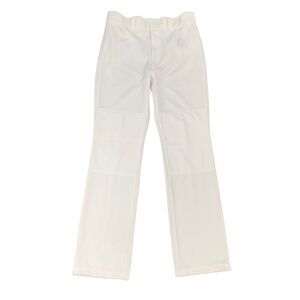 Mizuno Baseball Pant Mens XL Extra Large White Flex Waistband Belt Loops